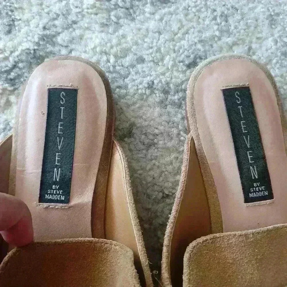 Steven by Steve Madden women's camel Rilee Slip On Mule 8 - Picture 10 of 15
